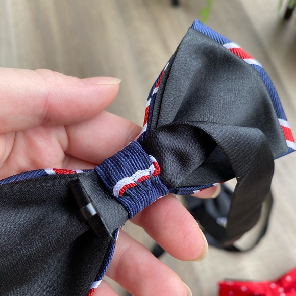 NEW ✨ Set of 3 Adjustable No Tie Bow Ties - Picture 4 of 7